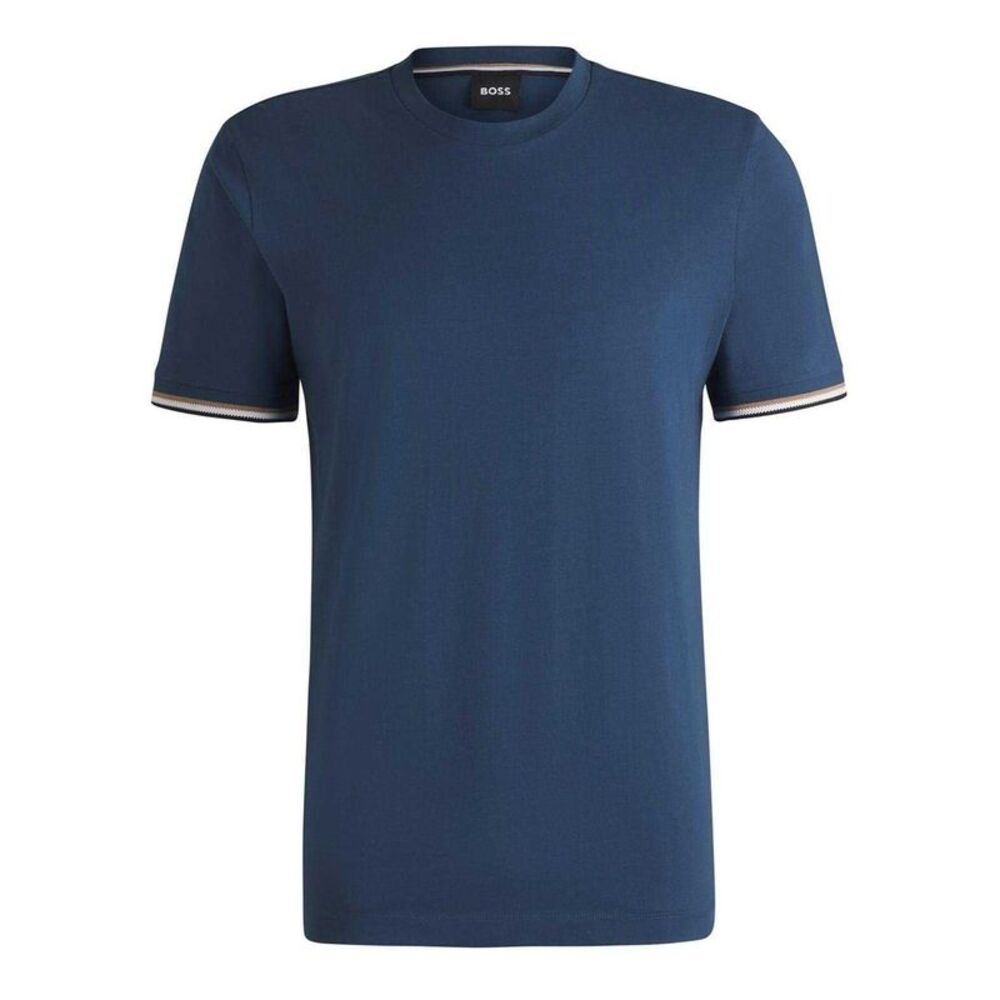 Boss Mens Hbb Thompson 04  Cotton Regular T-Shirt / Medium Blue